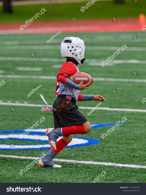 Little Kids Playing Flag Football Stock Photo 1211446774 Shutterstock