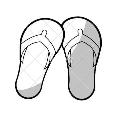 Flip Flop Drawings Free Download On Clipartmag