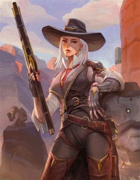 Overwatch Ashe Wallpapers Top Free Overwatch Ashe