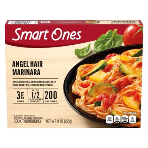 Smart Ones Angel Hair Pasta Marinara With Spinach And Zucchini Frozen