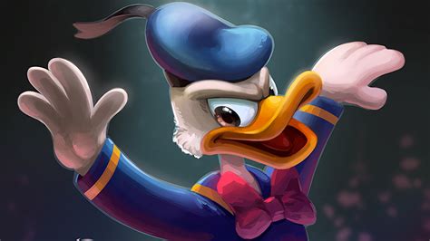 Donald Duck Hd Wallpaper Hintergrund 3200x1800