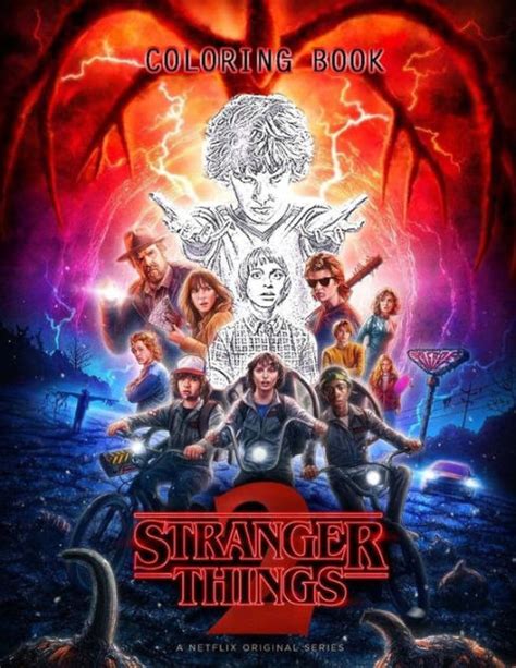Stranger Things Coloring Book By Sans Media Paperback Barnes And Noble®