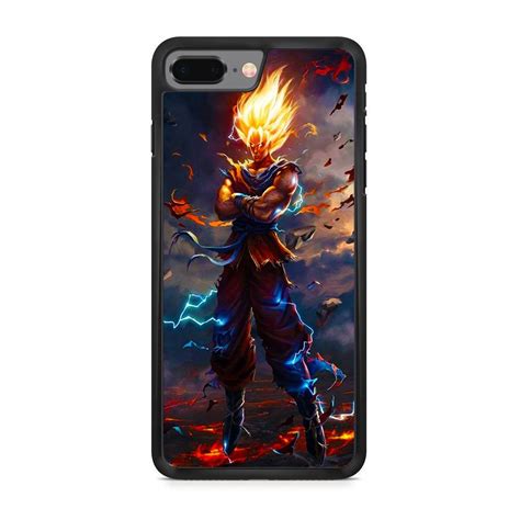 Unique anime designs on hard and soft cases and covers for iphone 12, se, 11, iphone xs, iphone x, iphone 8, & more. Dragon Ball Z Goku Lightning SSJ iPhone 8 Plus Case | Iphone, Iphone cases, Iphone 7 plus cases