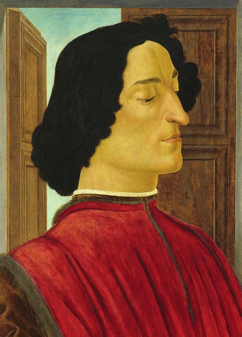 Portrait Of Giuliano De Medici 1478 1480 Painting By Sandro