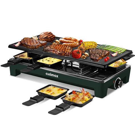 Buy Cusimax Raclette Grill Electric Grill Table Portable In Korean Bbq Grill Indoor