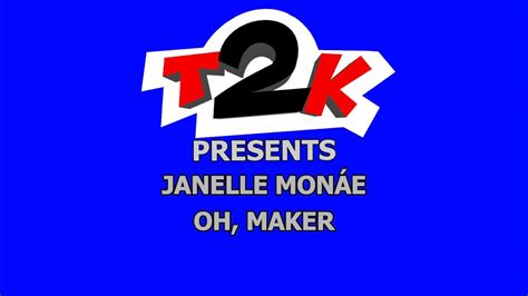 Janelle Monáe Oh Maker Karaoke Instrumental Lyrics T2K YouTube