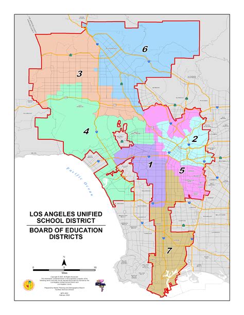 Lausd Maps Board Of Education Districts Maps 2022 2023