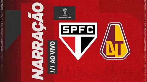 Conmebol Sudamericana S O Paulo X Tolima Spfc Play Youtube