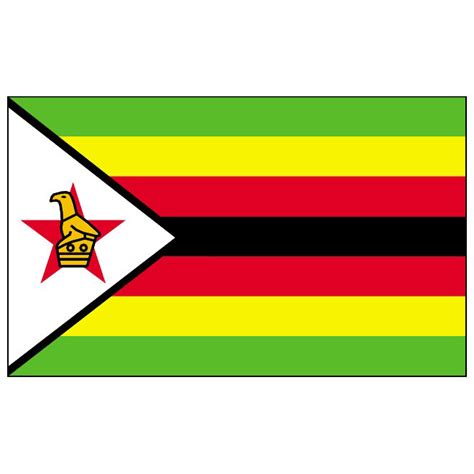 Zimbabwe Flag Royalty Free Stock Svg Vector
