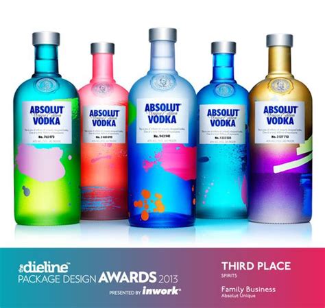 The Dieline Package Design Awards 2013 Spirits 3rd Place Absolut