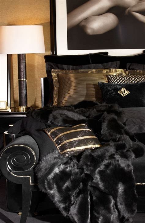 24 Unique Black And Gold Room Decor In 2020 Black Gold Bedroom Gold
