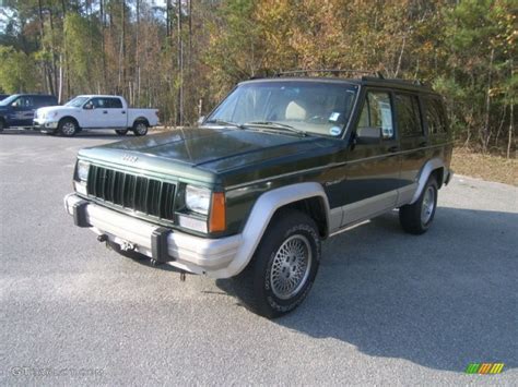 1996 Moss Green Pearl Jeep Cherokee Country 4wd 56827955 Gtcarlot