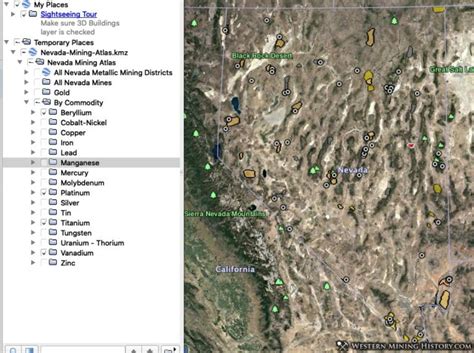 Introducing The Nevada Mining Atlas Western Mining History