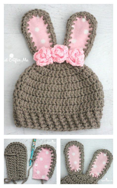 8 Adorable Crochet Bunny Hat Free Patterns For Easter Crochet Bunny