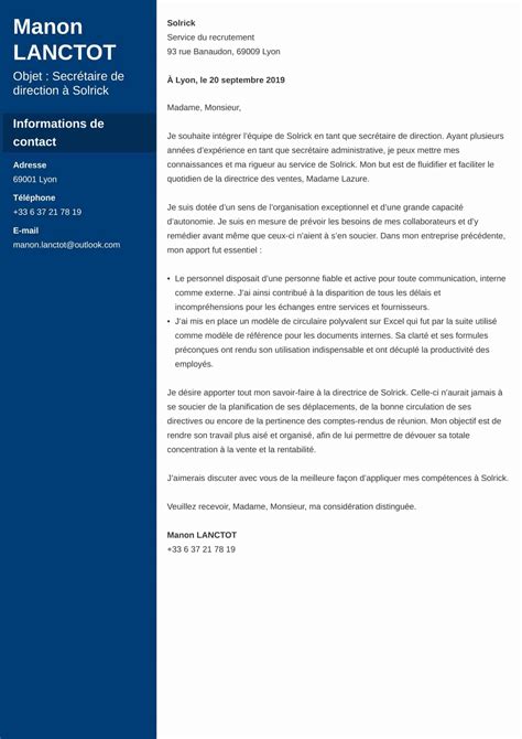 exemples de lettres de motivation gratuits à copier