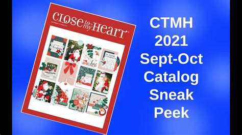 Ctmh Close To My Heart Sept Oct Catalog 2021 Sept Oct Seasonal