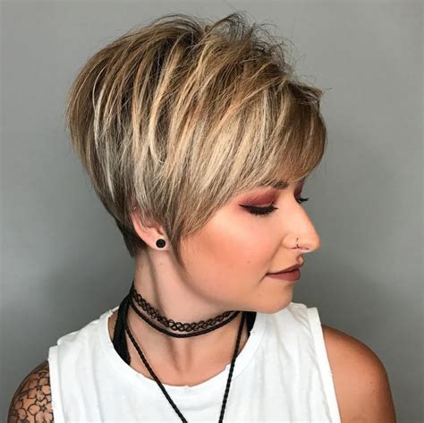 Women Short Haircut For Thick Hair Short Hairstyle Trends