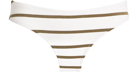 Heidi Klein St Tropez Bikini Bottoms In White Lyst Uk