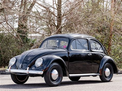 The beautiful body is executed in the period correct volkswagen green colour and has the popular oval rear window. 1953 Volkswagen Beetle 'Zwitter' Sedan | Fort Lauderdale ...