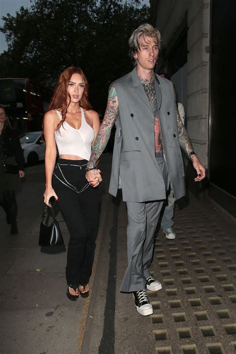 Megan Fox And Machine Gun Kelly Night Out In London 05302023 Hawtcelebs