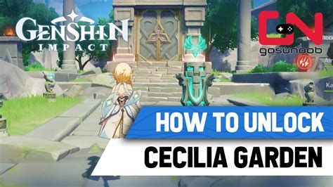 Cecilia garden is an abyssal domain in genshin impact. How to Unlock Cecilia Garden Puzzle Guide - Genshin Impact Domain of Forgery - YouTube