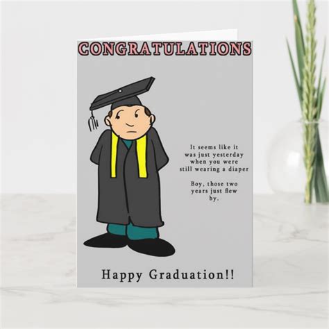 Funny Congratulations Card Graduation Card Zazzle