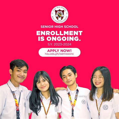 admissions and enrollment for holy angel university