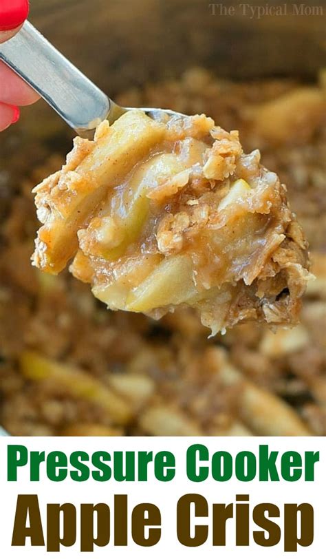 Set to manual, pressure, high for 0 or 1 minute. BEST Instant Pot Apple Crisp in Just ONE Minute!