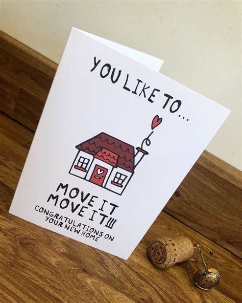 Congratulations On Your New Home Moving Card New Home Etsy