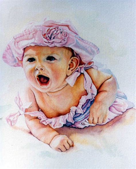 Commission A Baby Portrait From Portrait Artist