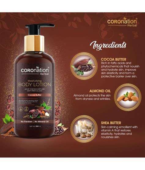 Coronation Herbal Cocoa Butter Body Body Lotion 300 Ml Buy