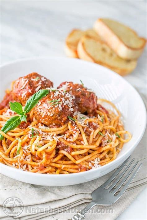 Place spaghetti on large platter. Spaghetti and Meatballs Recipe, Italian Spaghetti and ...