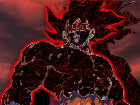 Image Evil Blood Saiyan Goku Ultra Dragon Ball Wiki Fandom
