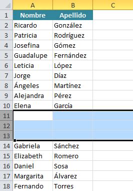 APRENDE CÓMO INSERTAR VARIAS FILAS EN EXCEL Excel Contable