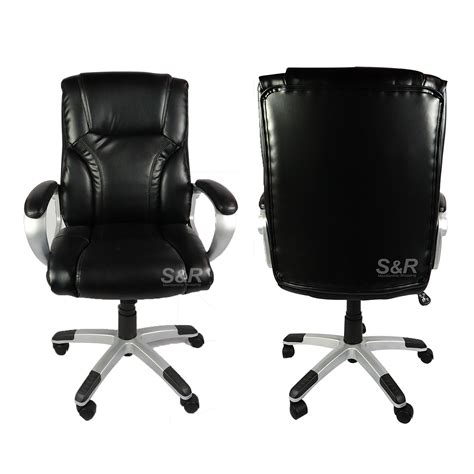 Allston Black Manager Chair 1pc