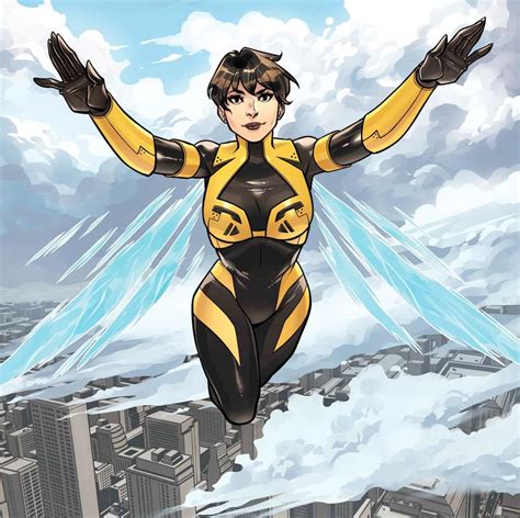 Meet Janet Van Dyne The Original Wasp Marvel