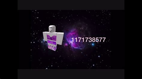 Roblox Galaxy Id Codes 30 Galaxy Clothes Youtube