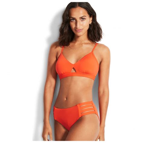seafolly active multi strap hipster bikini bottom damen online kaufen bergfreunde de