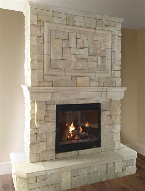Cast Fireplace Mantels Integrate With Veneer Stone New England Veneer