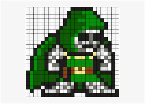 Dr Doom Perler Bead Pattern Bead Sprite Dr Doom Pixel Art 526x505 Png Download Pngkit