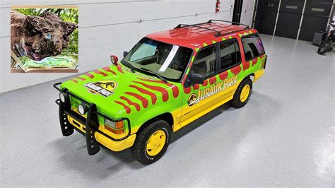 Jurassic Park Ford Explorer For Sale Has A Scary Surprise See The Pics