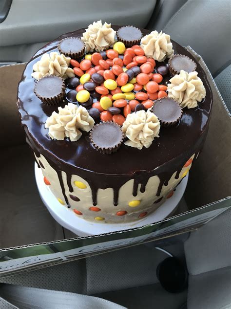 Reeses Peanut Butter Cup Birthday Cake Cake Sweet And Salty Baking
