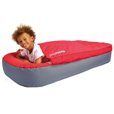 Deluxe Junior Readybed Inflatable Kids Air Bed And Sleeping Bag In