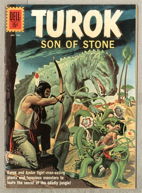 Turok Son Of Stone 1956 Dellgold Key 26 Vgfn 50