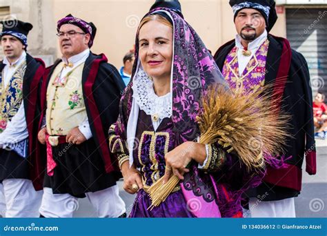 Sardinian Customs And Traditions Editorial Photography Image Of