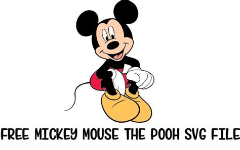FREE Mickey Mouse SVG - www.my-designs4you.com