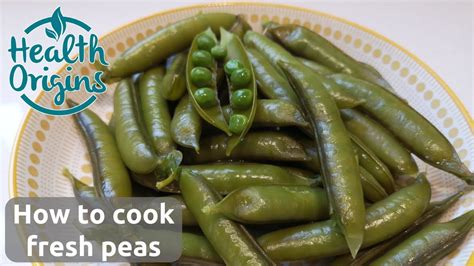 How To Cook Fresh Peas In Pod Youtube
