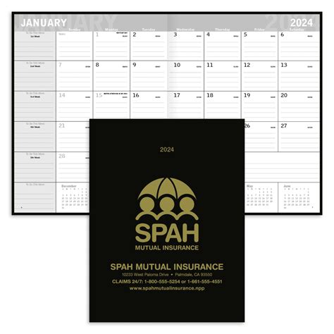 Promotional Classic Monthly Planner Personalized With Your Custom Logo