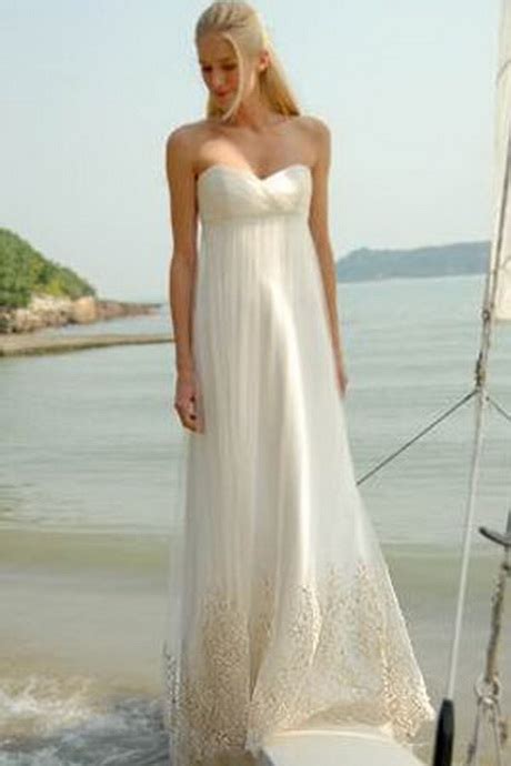 Ivory Beach Wedding Dresses