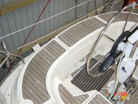 Hat es ein steuerrad und kann schwimmen? Cockpit - Teakoberfläche - lackiert - Haus und Boot